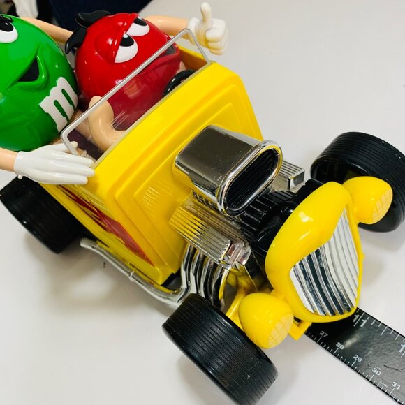 M&M Hot Rod Car Candy Dispenser Collectible Toy Retro Kids Bedroom Decor Vintage - Picture 10 of 16